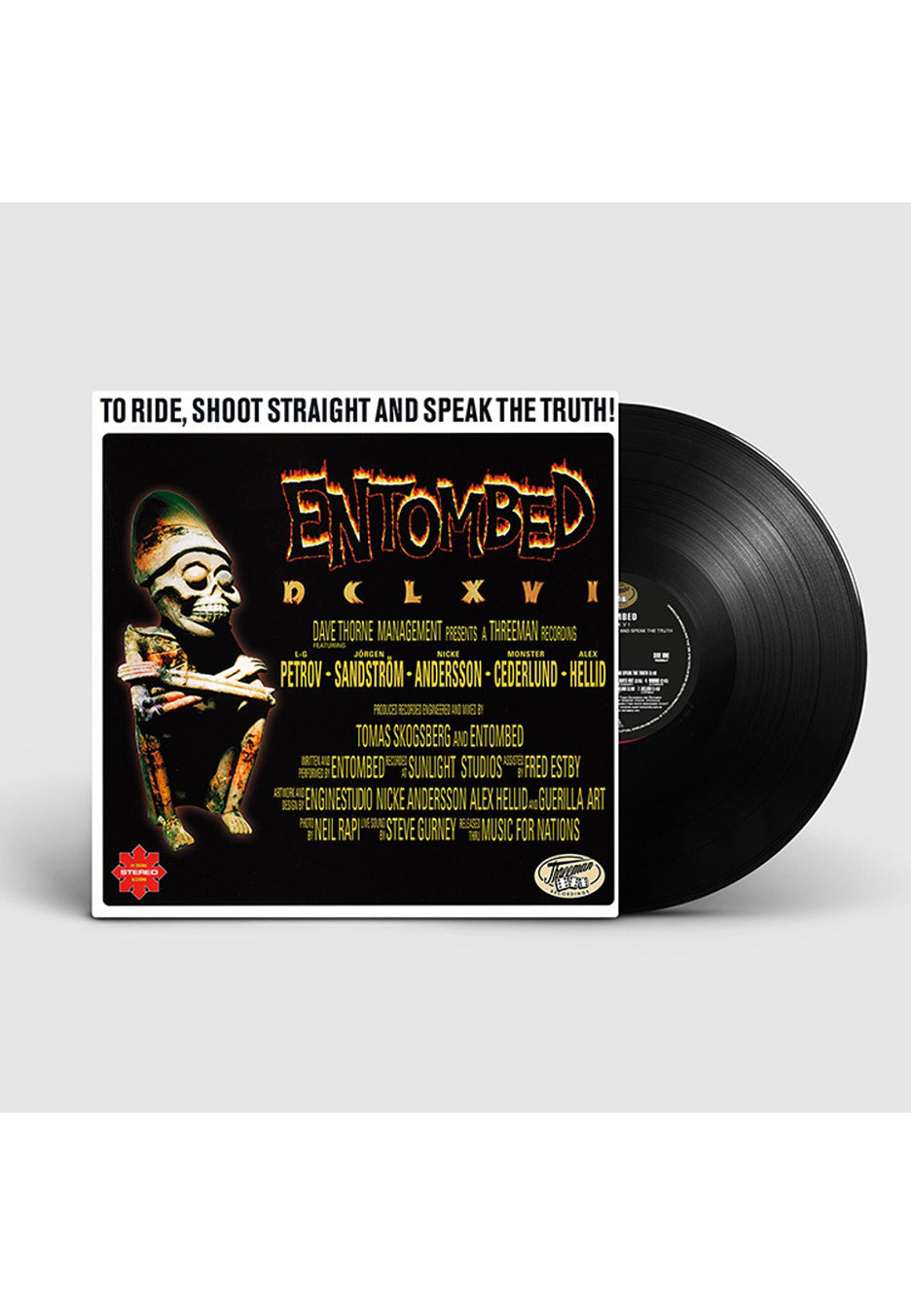 Entombed - Dclxvi To Ride  Shoot Straight And Speak The Truth - Vinyl | Neutral-Image