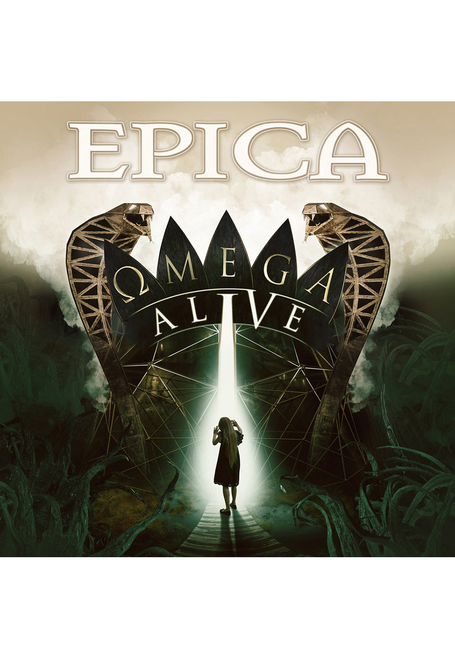 Epica - Omega Alive Clear/Green/Black - Splattered 3 Vinyl | Neutral-Image