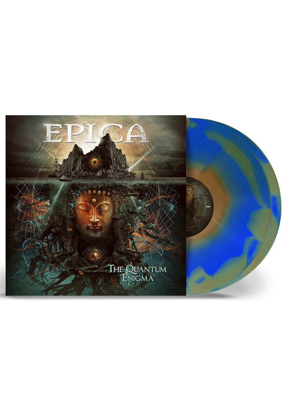 Epica - The Quantum Enigma Gold/Blue - Colored 2 Vinyl | Neutral-Image