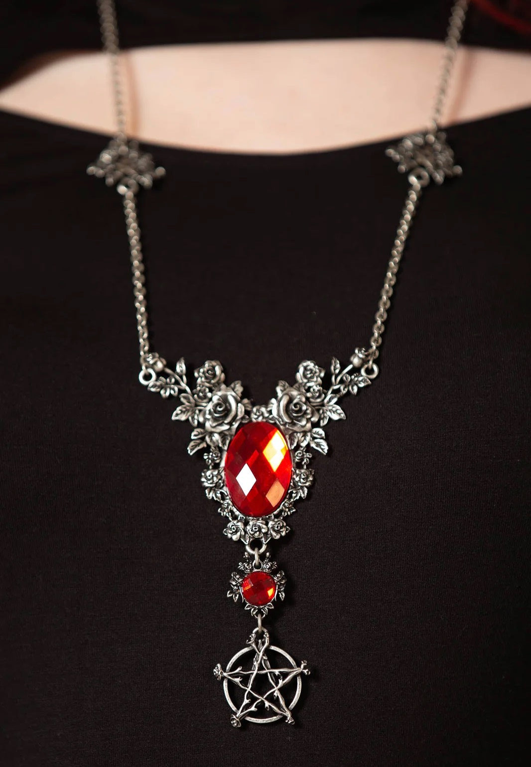 Killstar - Eternal Grove Silver - Necklace | Neutral-Image