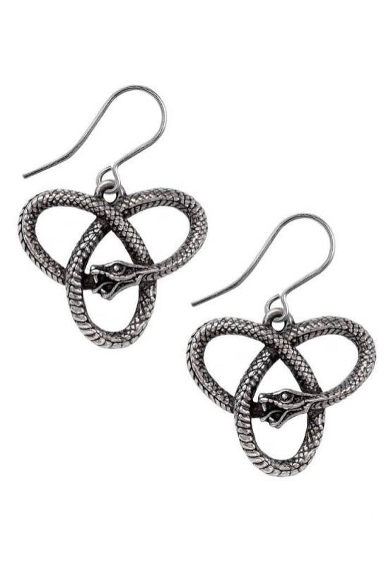 Alchemy England - Eve's Triquetra Silver - Earrings | Neutral-Image