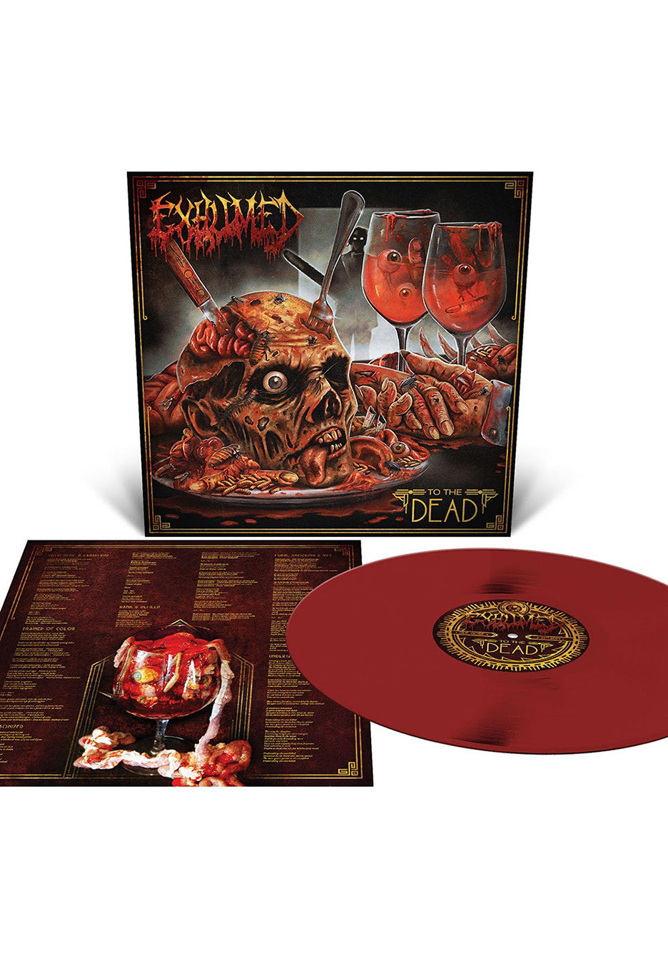 Exhumed - To The Dead Red - Colored Vinyl | Neutral-Image