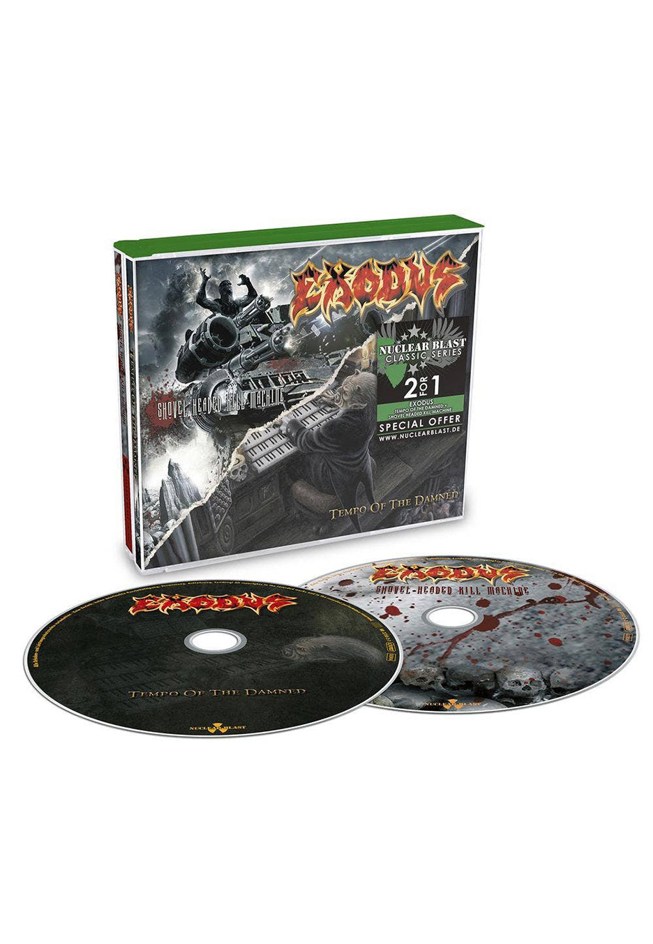 Exodus - Tempo Of The Damned / Shovel Headed Kill Machine - 2 CD | Neutral-Image