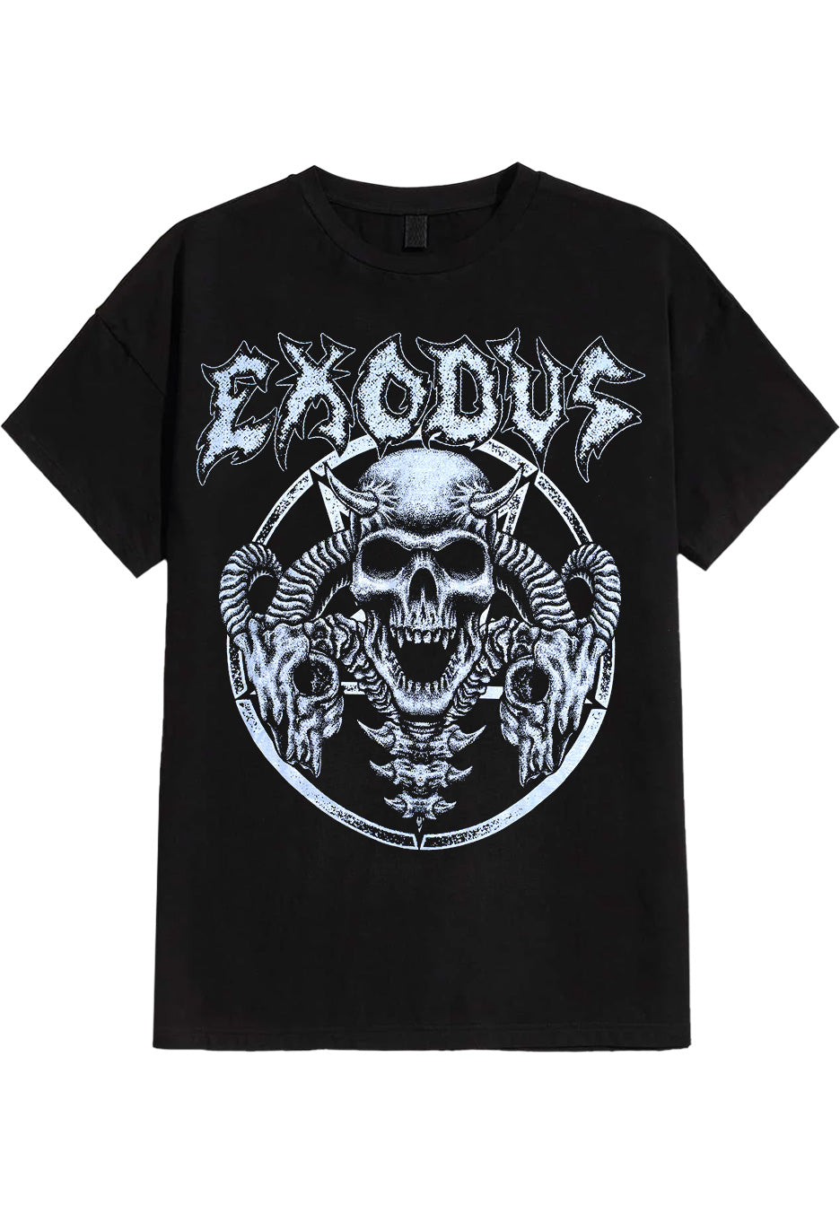 Exodus - Horns Skull - T-Shirt | Neutral-Image