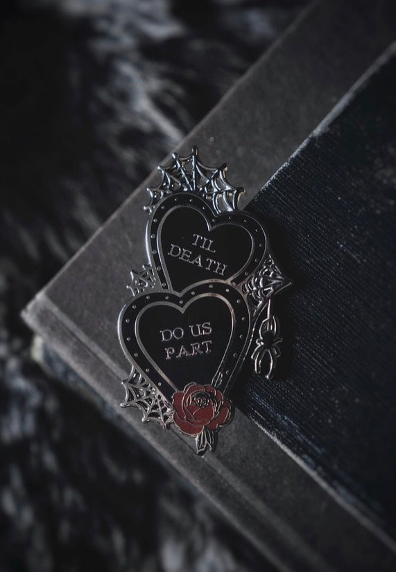 Lively Ghosts - Til Death Black - Pin | Neutral-Image