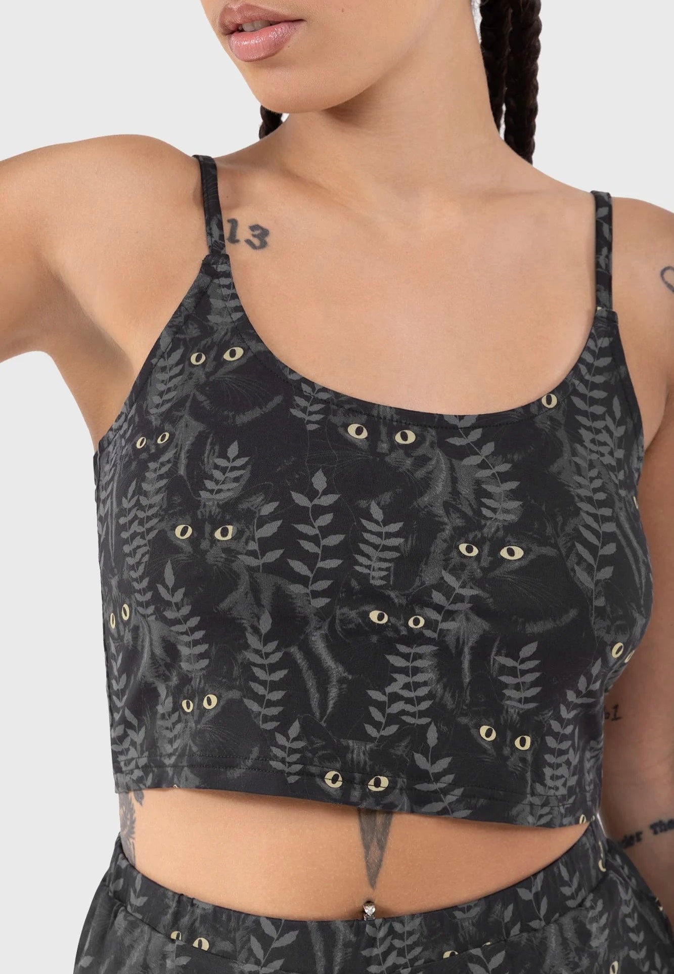 Killstar - Familiar Woods Cami Black - Top | Women-Image