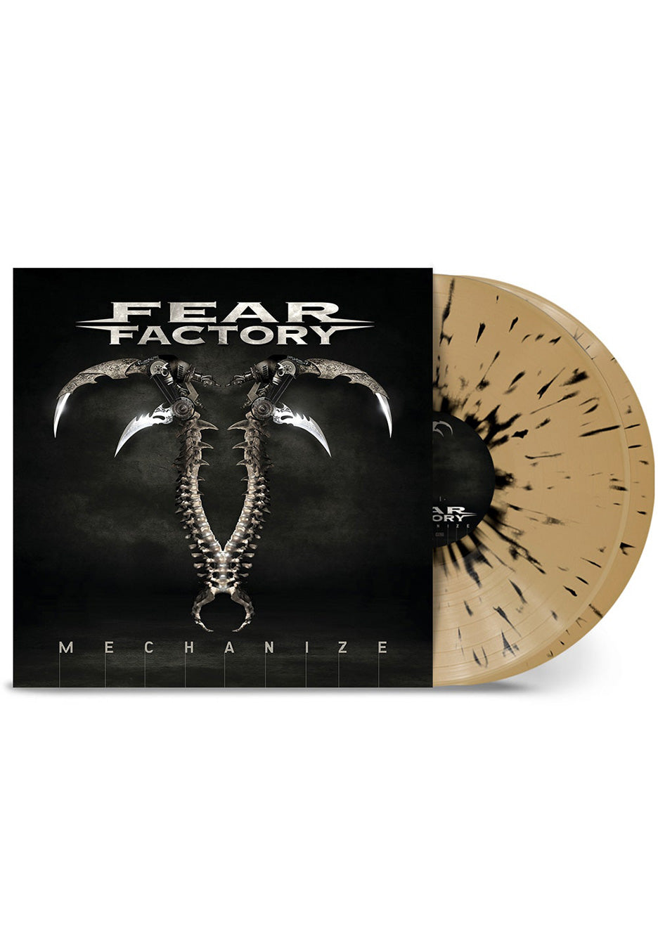 Fear Factory - Mechanize Beer Black - Splattered 2 Vinyl | Neutral-Image