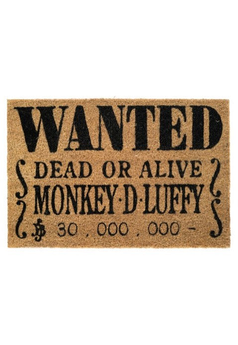 One Piece - Wanted - Doormat | Neutral-Image