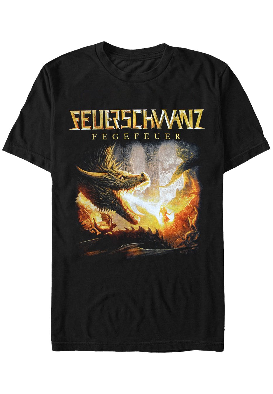 Feuerschwanz - Fegefeuer - T-Shirt | Neutral-Image