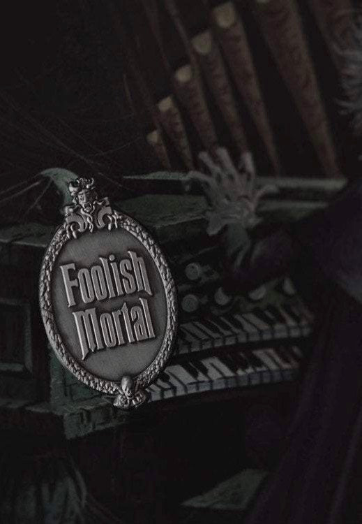 Lively Ghosts - Haunted Mansion Foolish Mortal - Pin | Neutral-Image