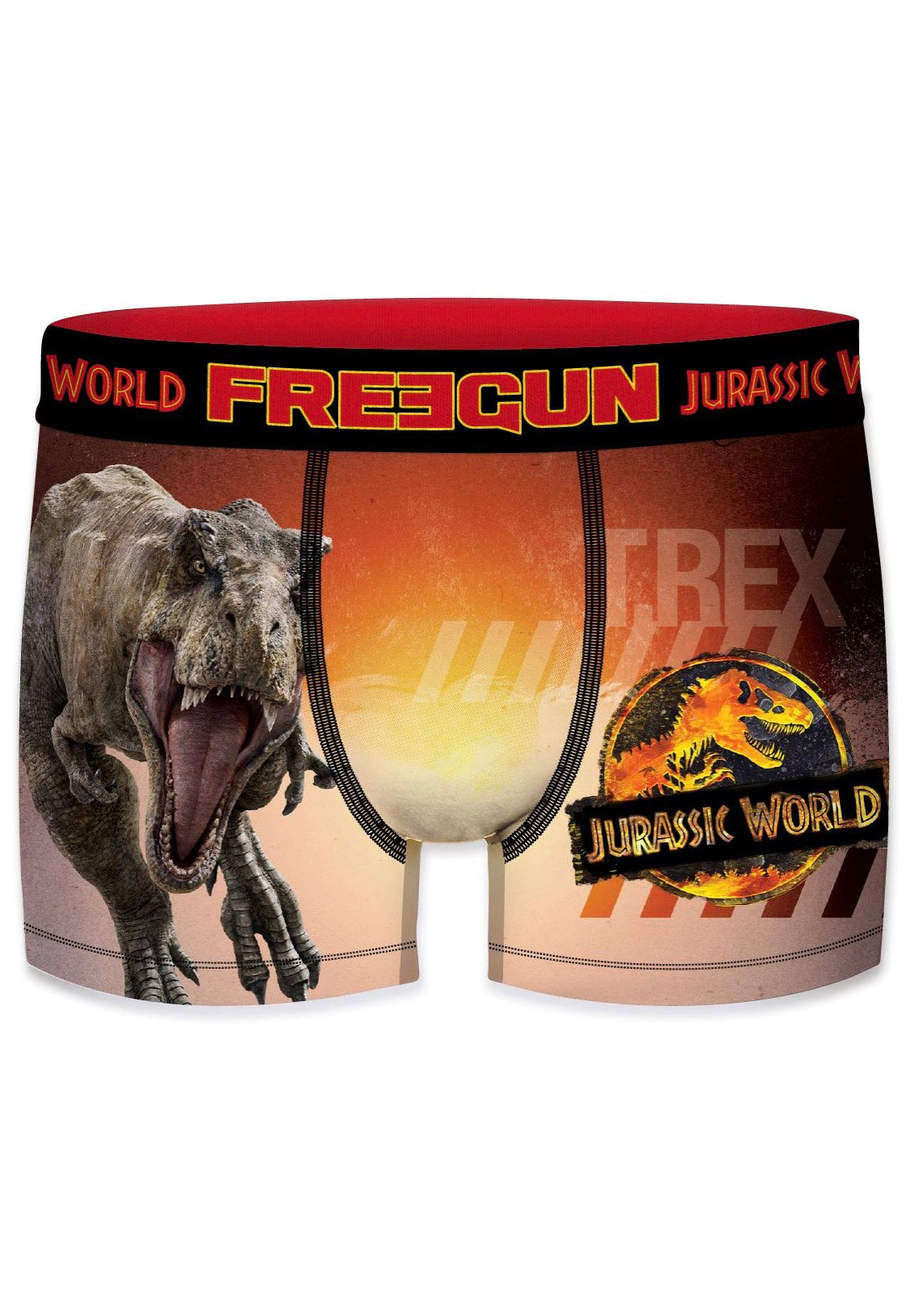 Jurassic World - Tyrannosaurus Rex Freegun - Boxershorts | Men-Image