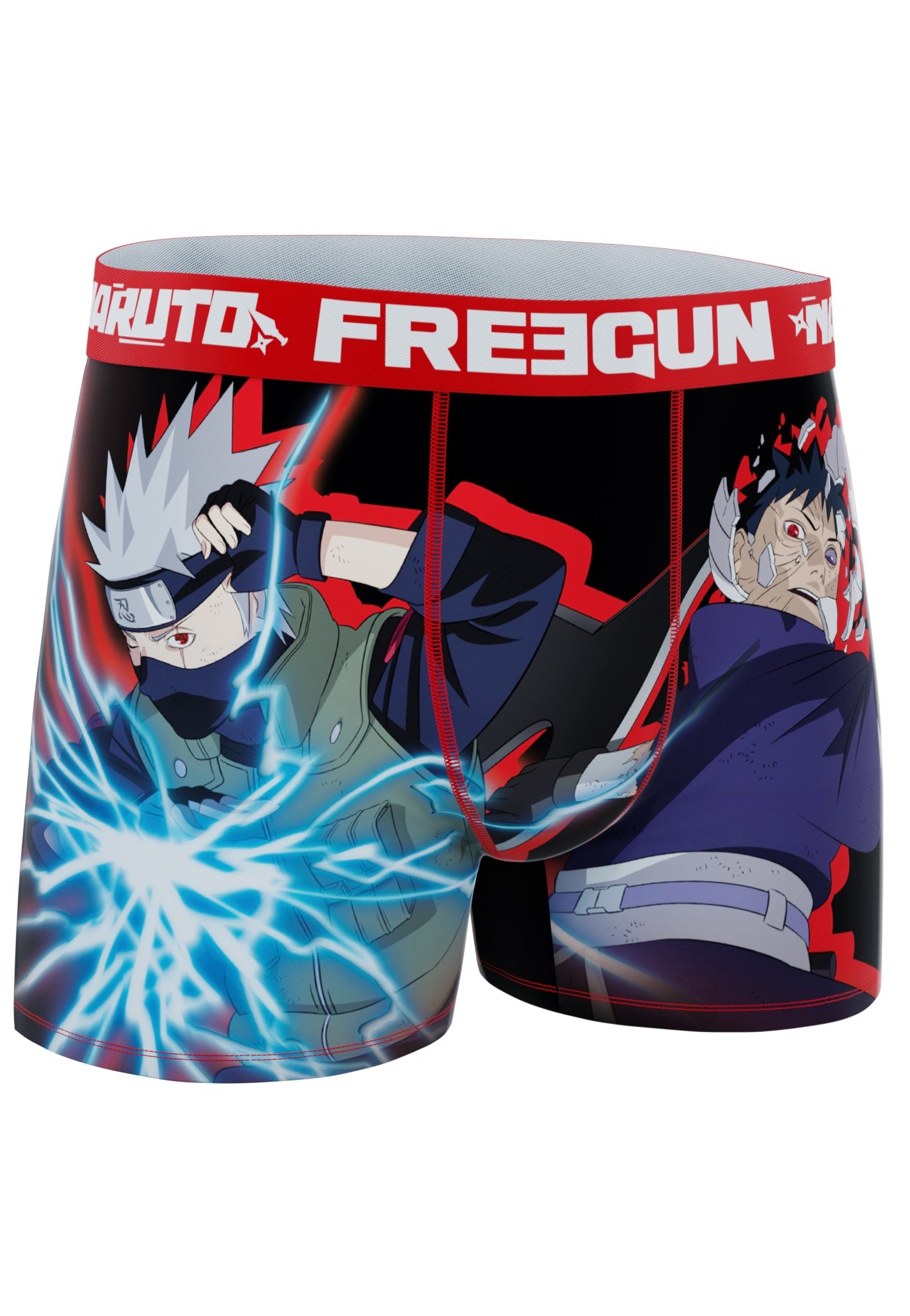 Naruto - Kakashi & Obito Freegun - Boxershorts | Men-Image