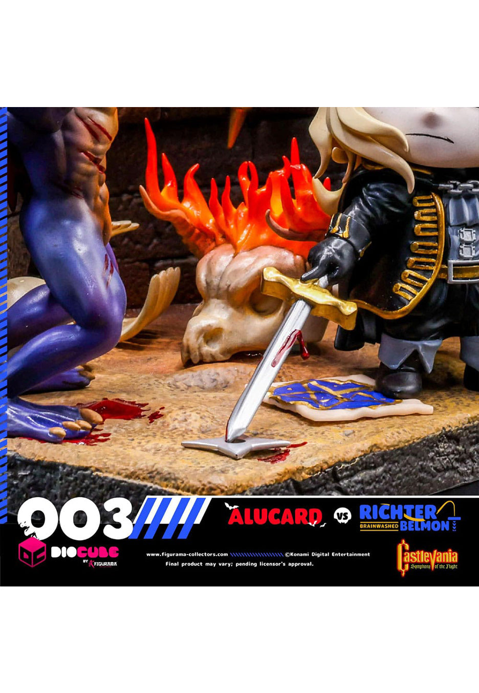 Castlevania - Diorama Alucard Vs Richter Belmont - Statue | Neutral-Image