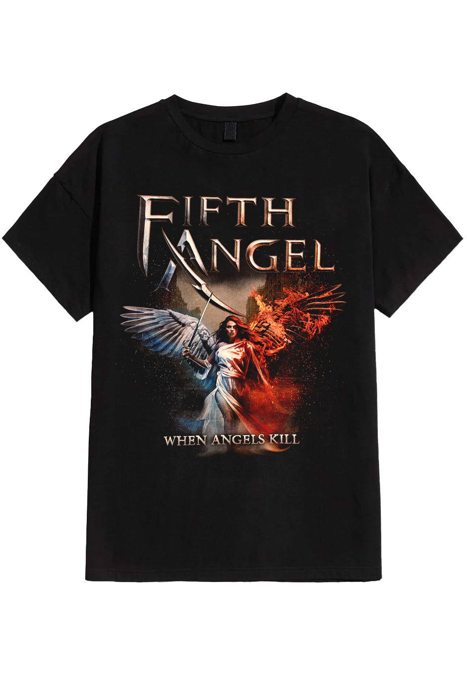 Fifth Angel - When Angels Kill - T-Shirt | Neutral-Image