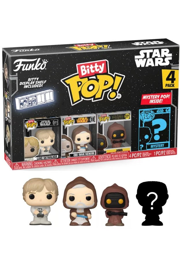 Star Wars - Luke Bitty POP! 4PK - Funko Pop | Neutral-Image