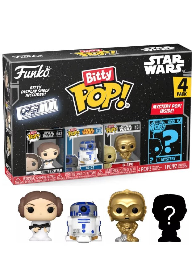 Star Wars - Leia Bitty POP! 4PK - Funko Pop | Neutral-Image