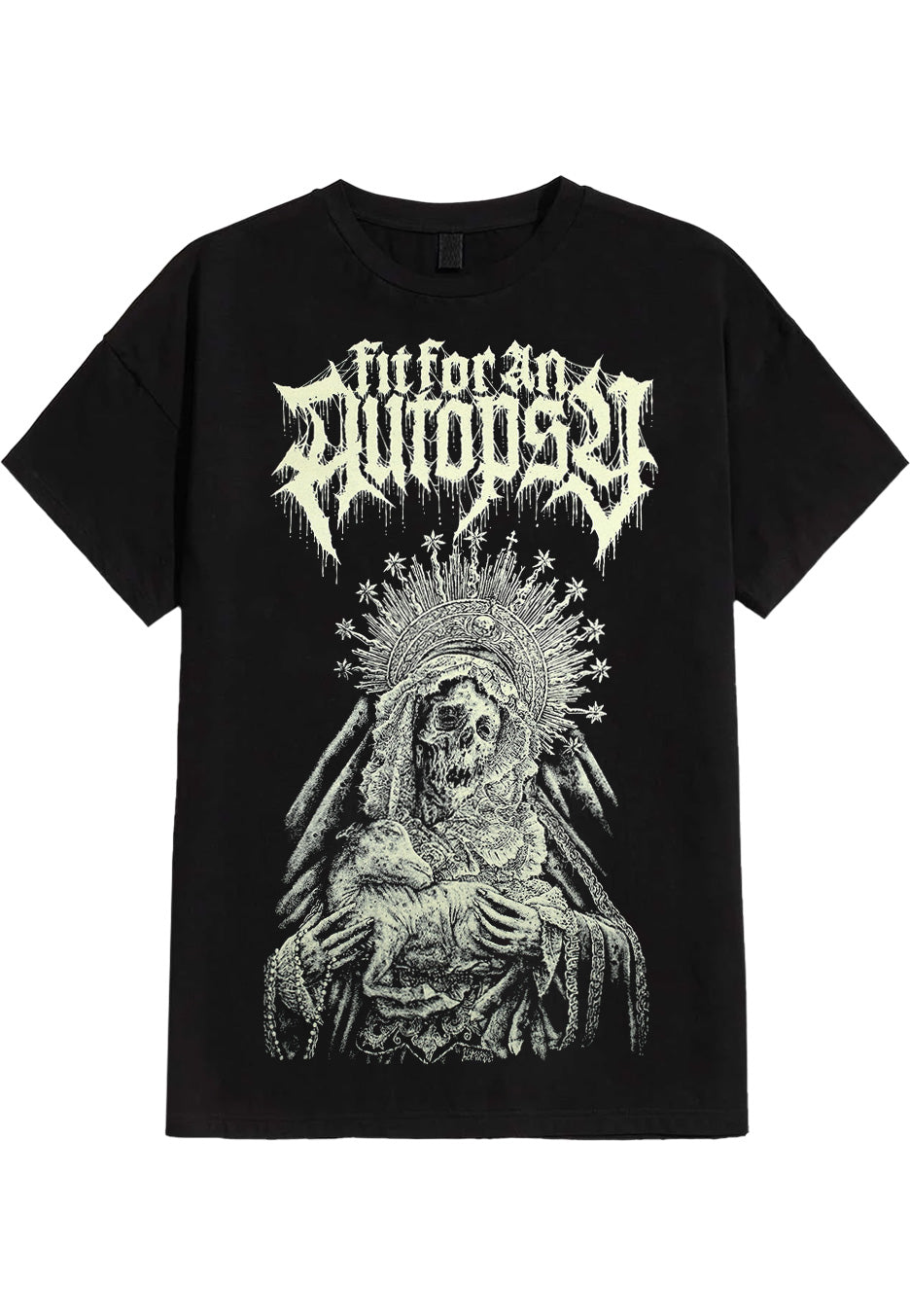 Fit For An Autopsy - Mary - T-Shirt | Neutral-Image