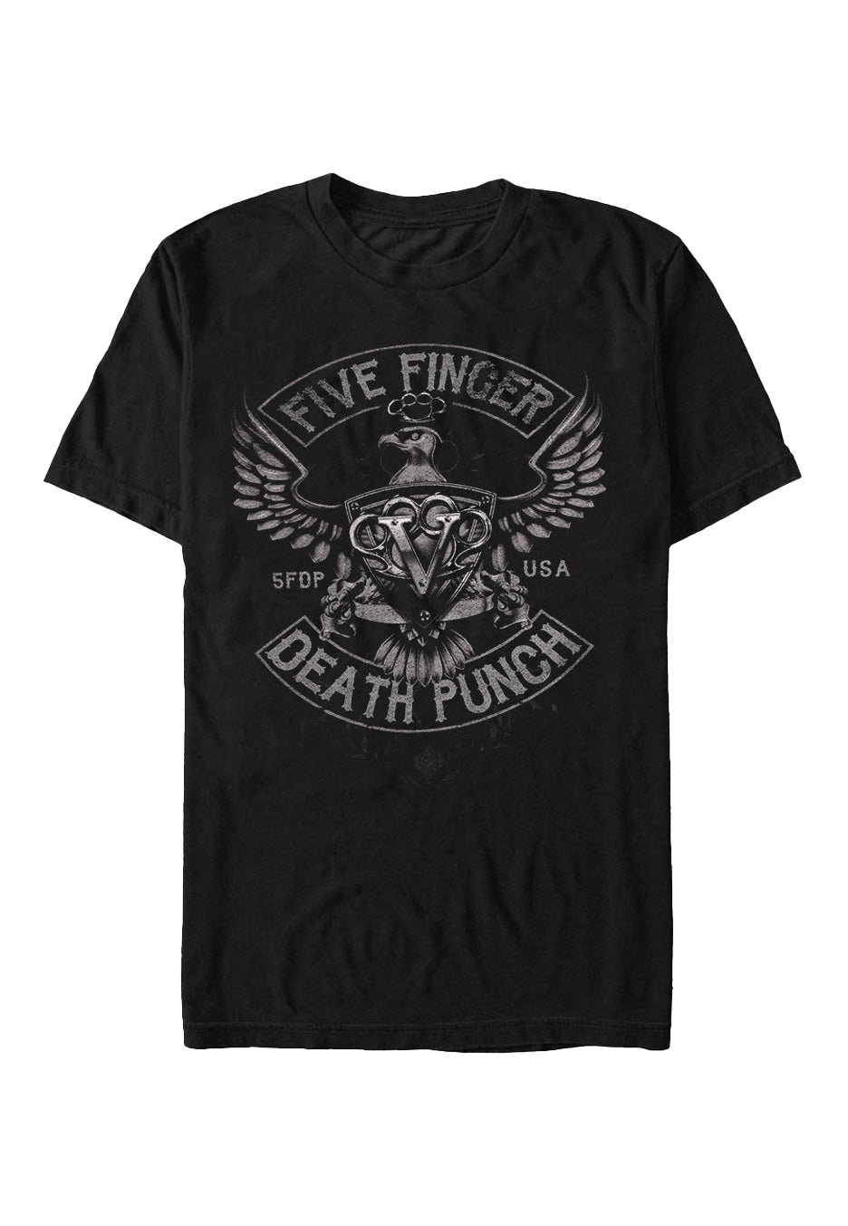 Five Finger Death Punch - Howe Eagle Crest - T-Shirt | Neutral-Image