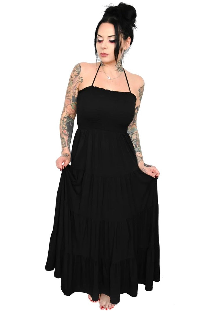 Foxblood - June Black - Dress | Women-Image