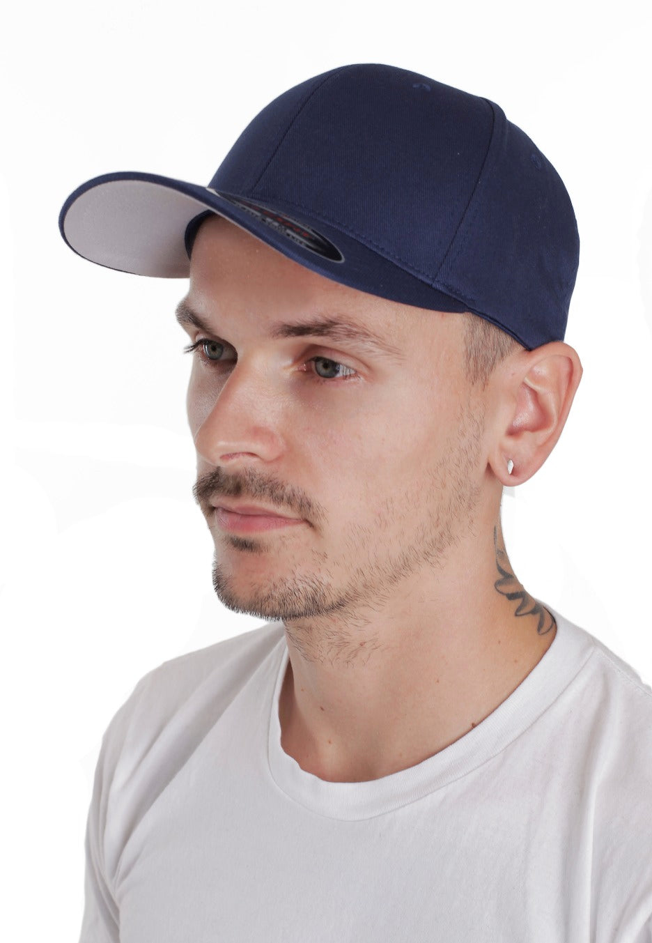 Flexfit - Wooly Combed Navy - Cap | Neutral-Image