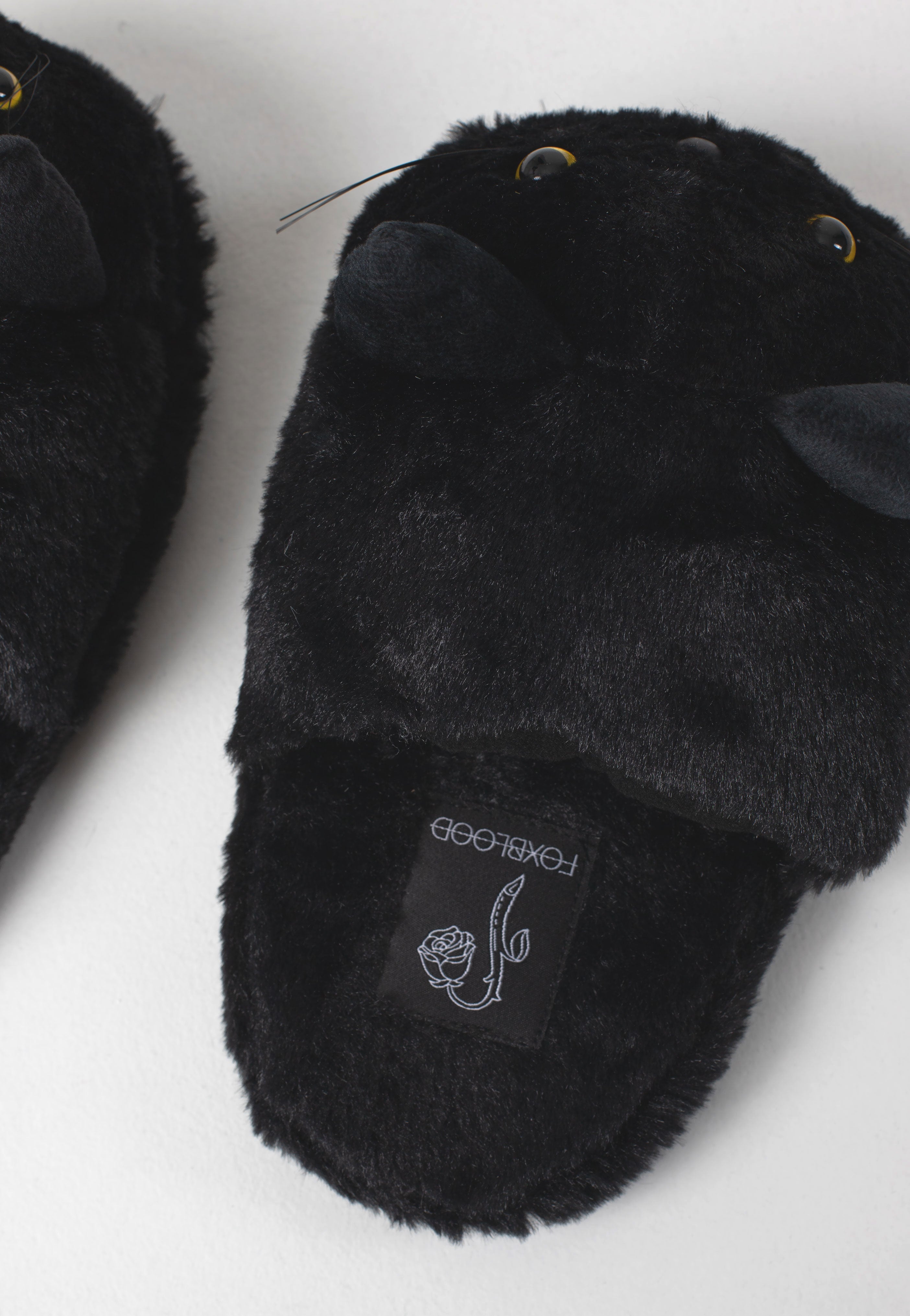 Foxblood - Black Cat Black - Girl Slippers | Women-Image