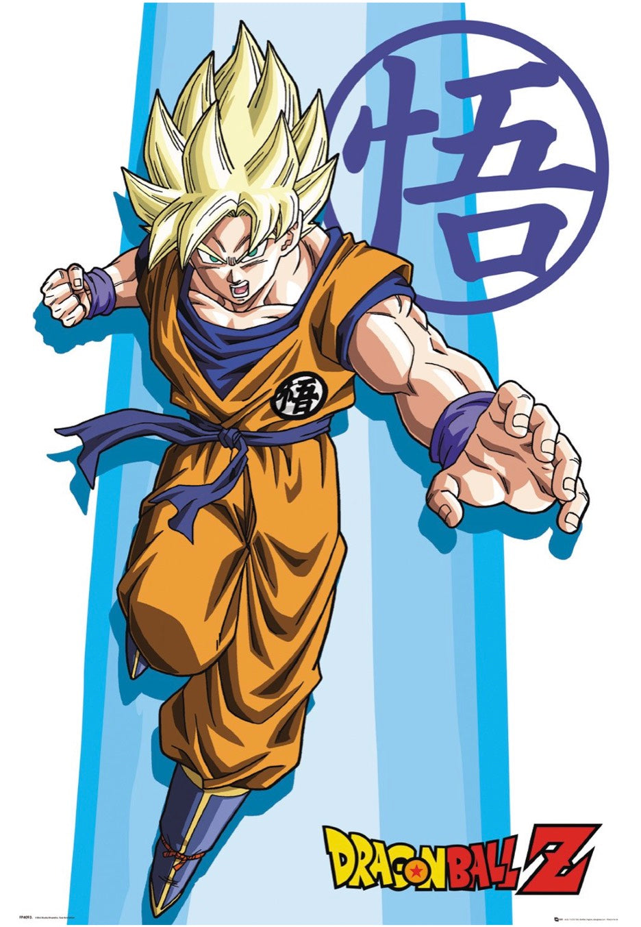 Dragon Ball Z - SS Goku - Poster