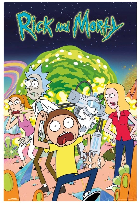 Rick And Morty - Group Maxi - Poster