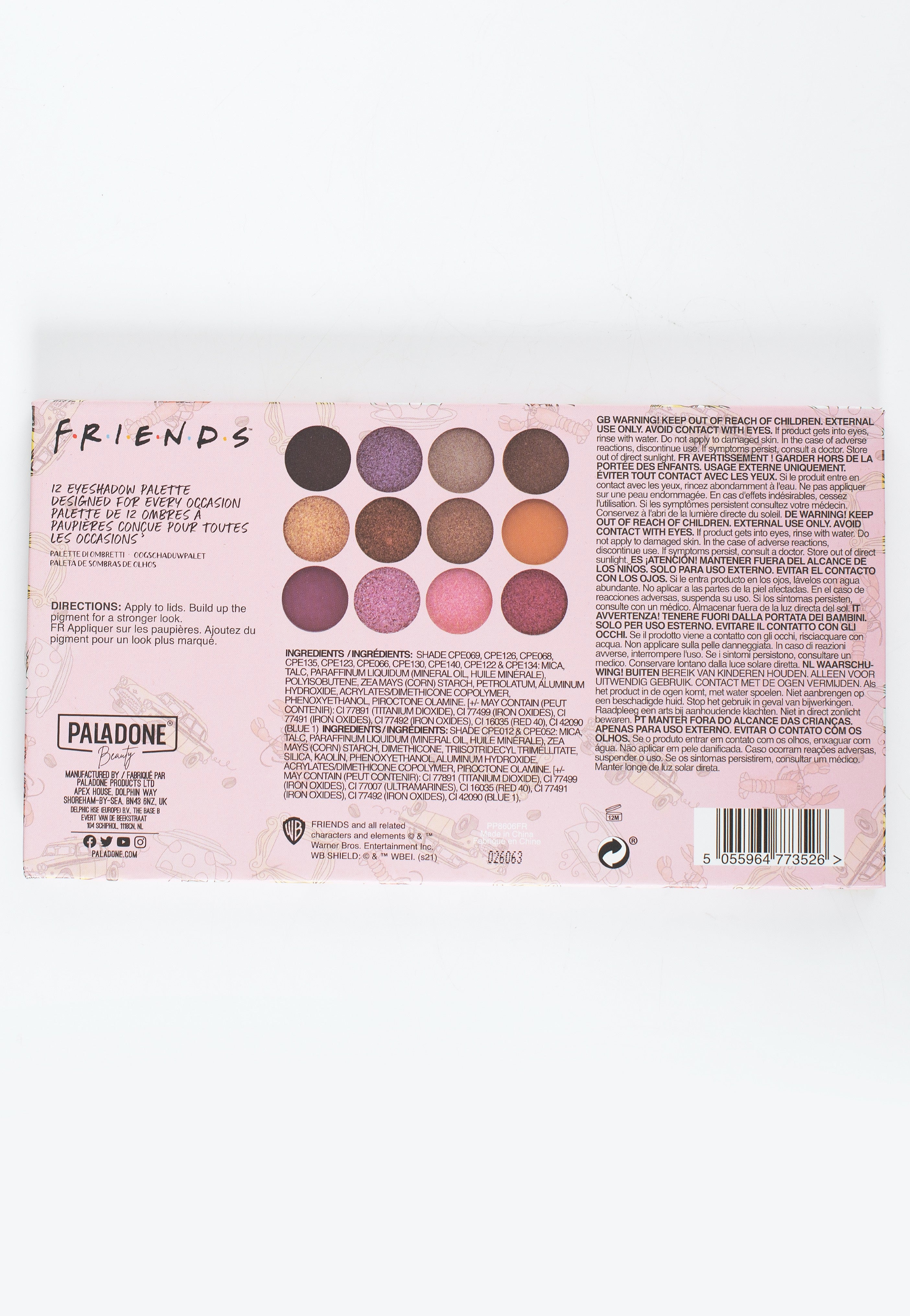 Friends - Friends Eye Shadow Palette - Eyeshadow | Neutral-Image