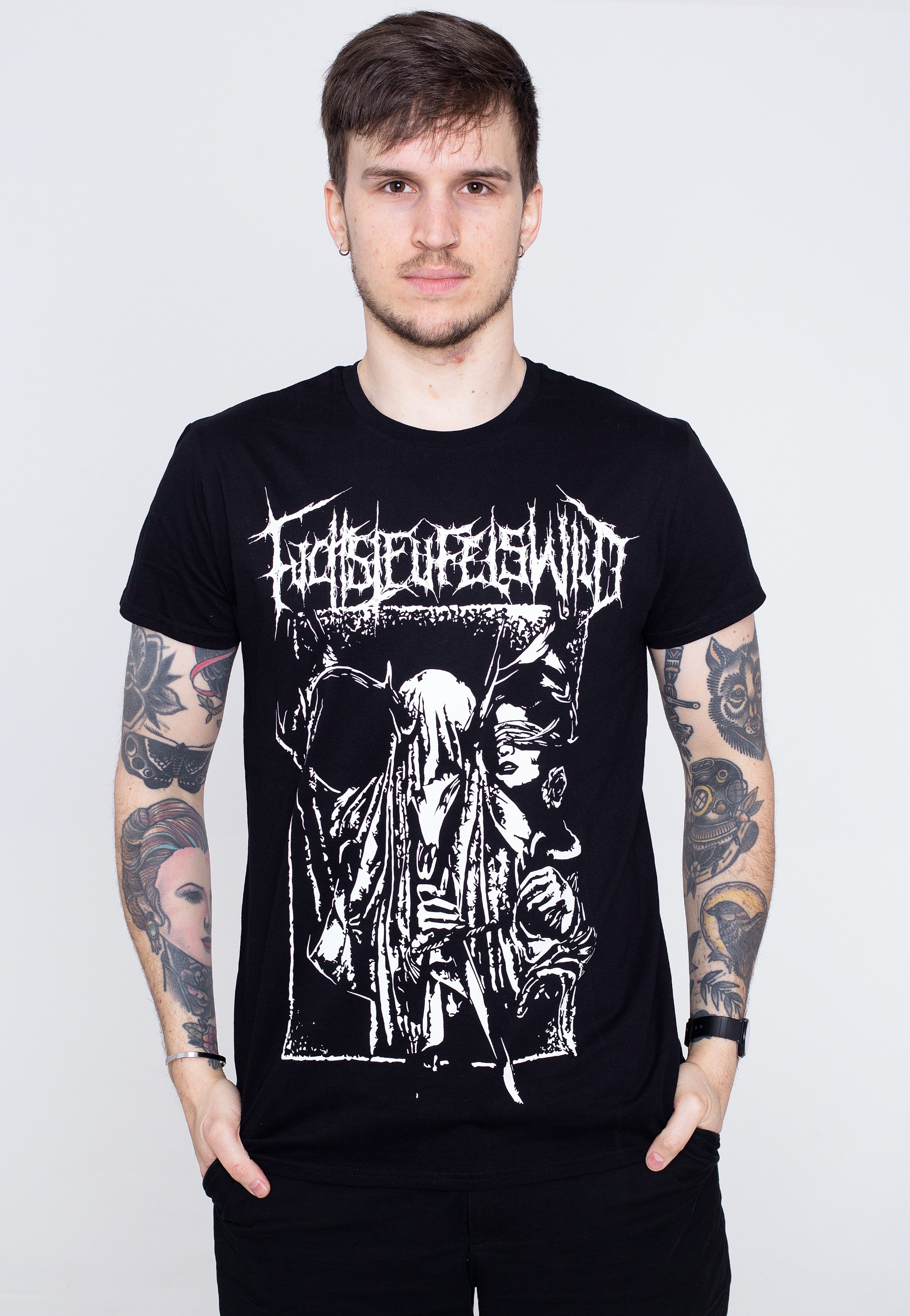 Fuchsteufelswild - Deer Skull - T-Shirt | Men-Image