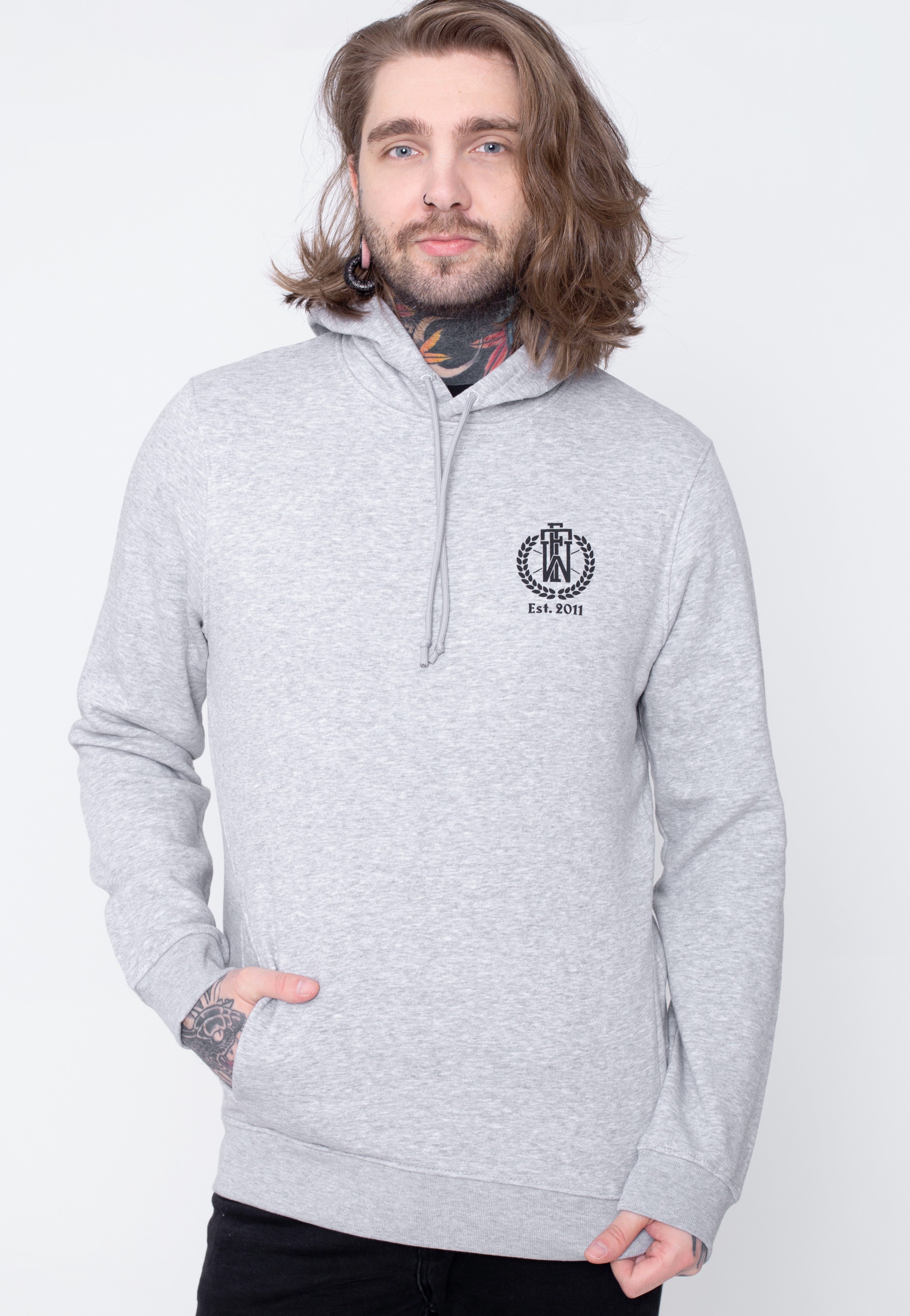 Fuchsteufelswild - Fox Grey - Hoodie | Men-Image