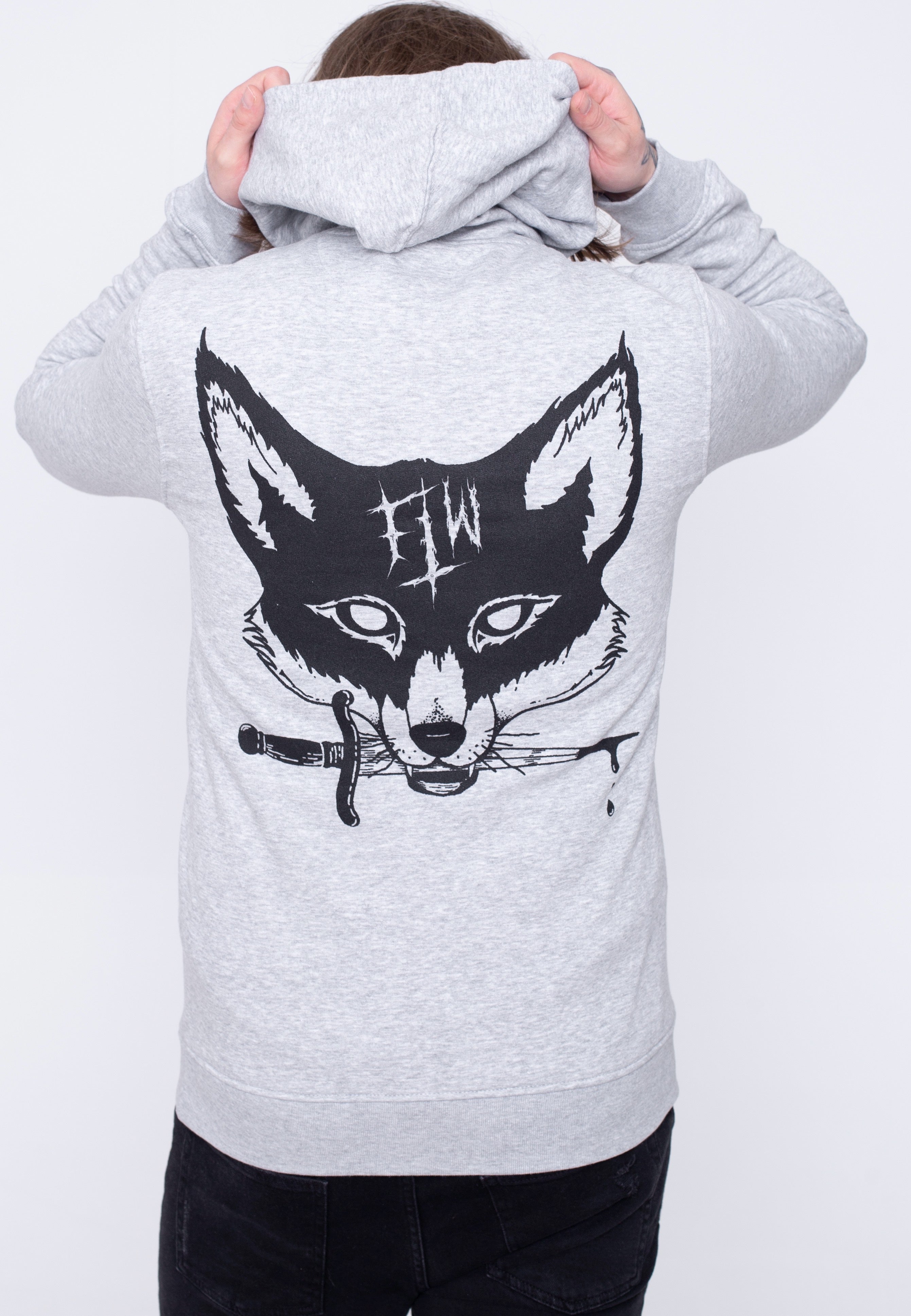 Fuchsteufelswild - Fox Grey - Hoodie | Men-Image