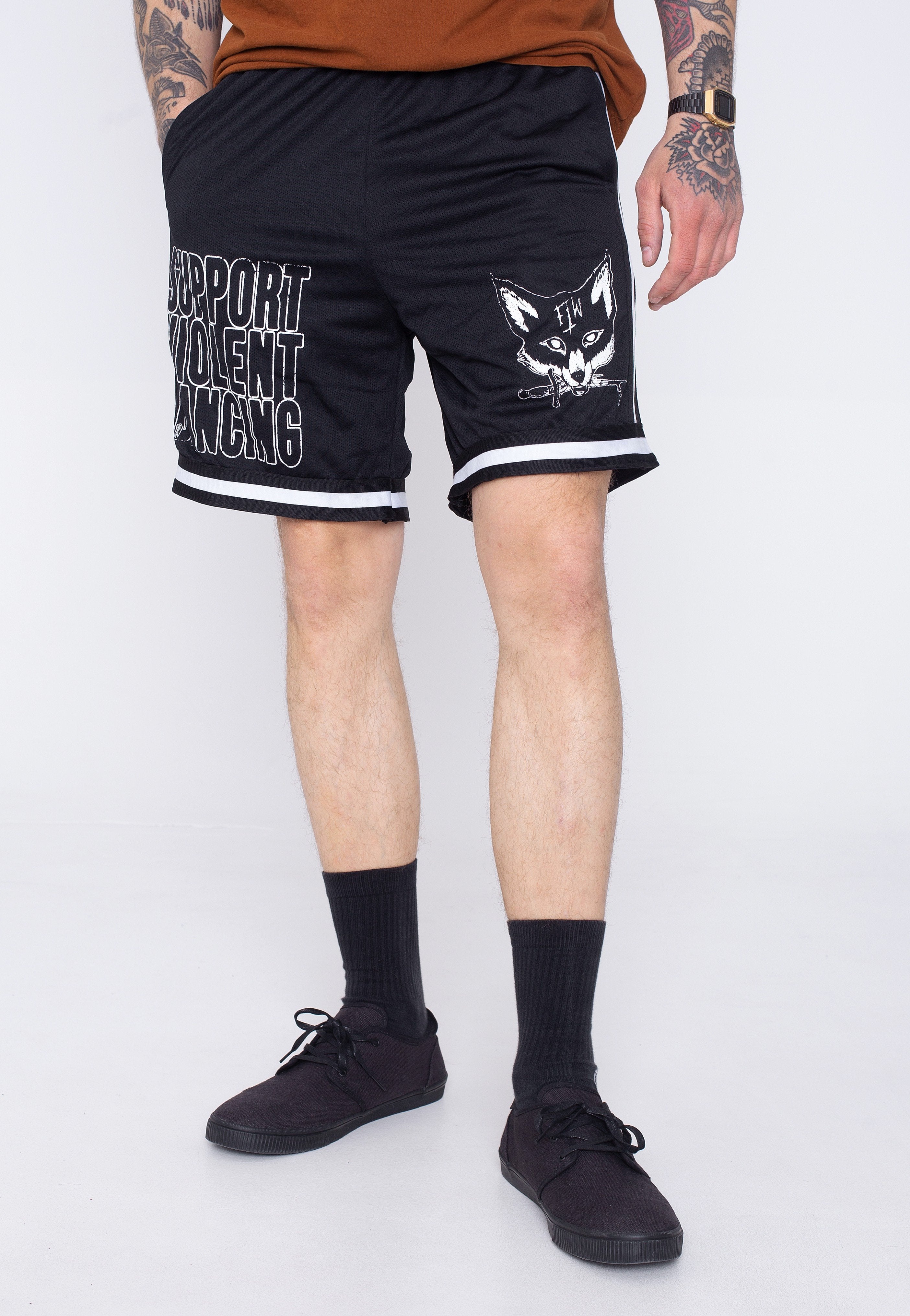 Fuchsteufelswild - Fox Striped Mesh - Shorts | Men-Image