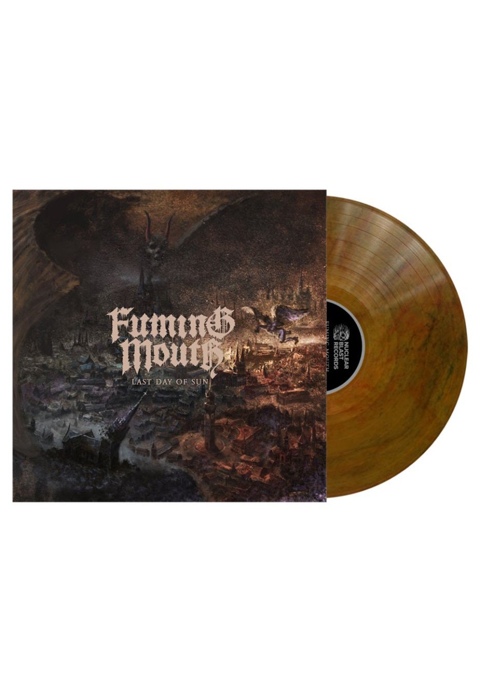 Fuming Mouth - Last Day Of Sun Orange Brown - Marbled Vinyl | Neutral-Image