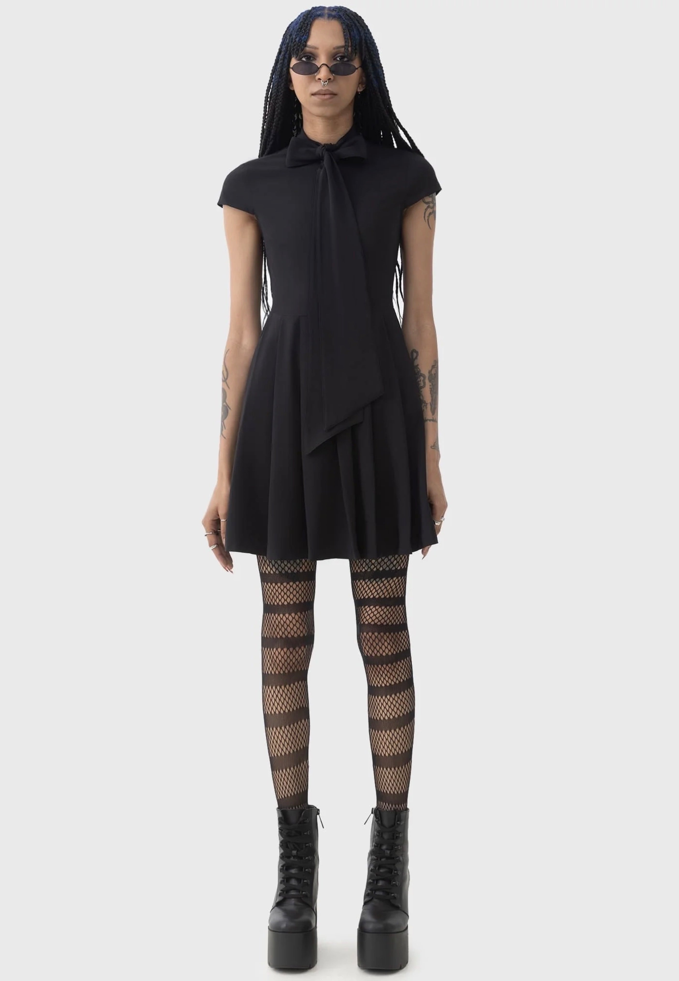 Killstar x Kihilist - Funerary Rites Black - Dress | Women-Image