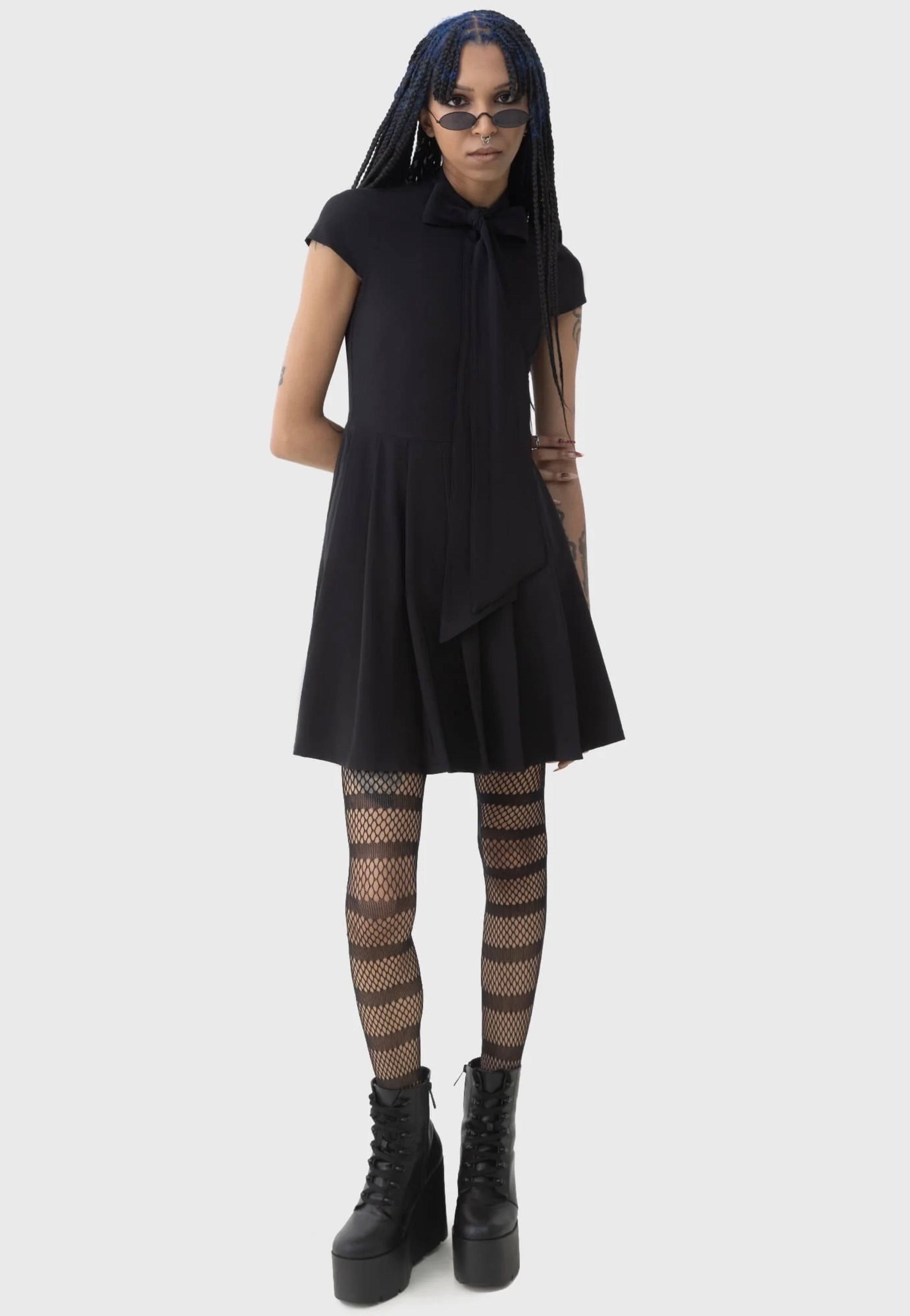 Killstar x Kihilist - Funerary Rites Black - Dress | Women-Image