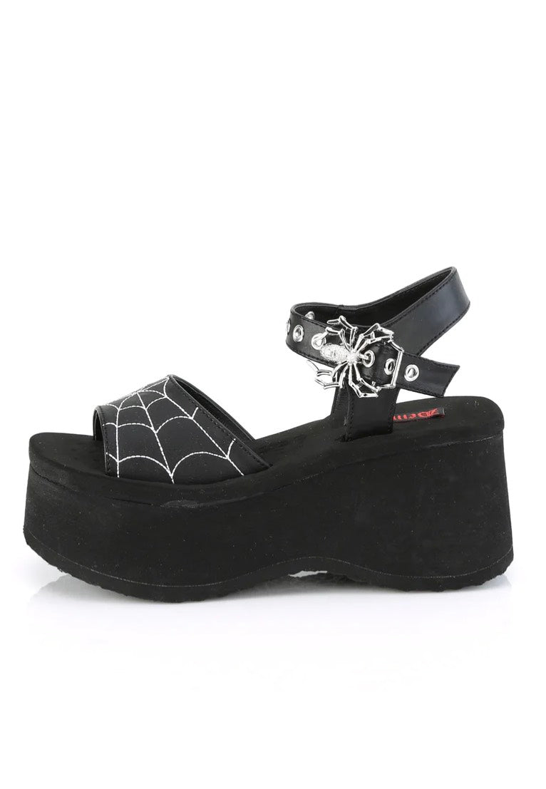 DemoniaCult - Funnel 10 Black - Girl Sandals | Women-Image