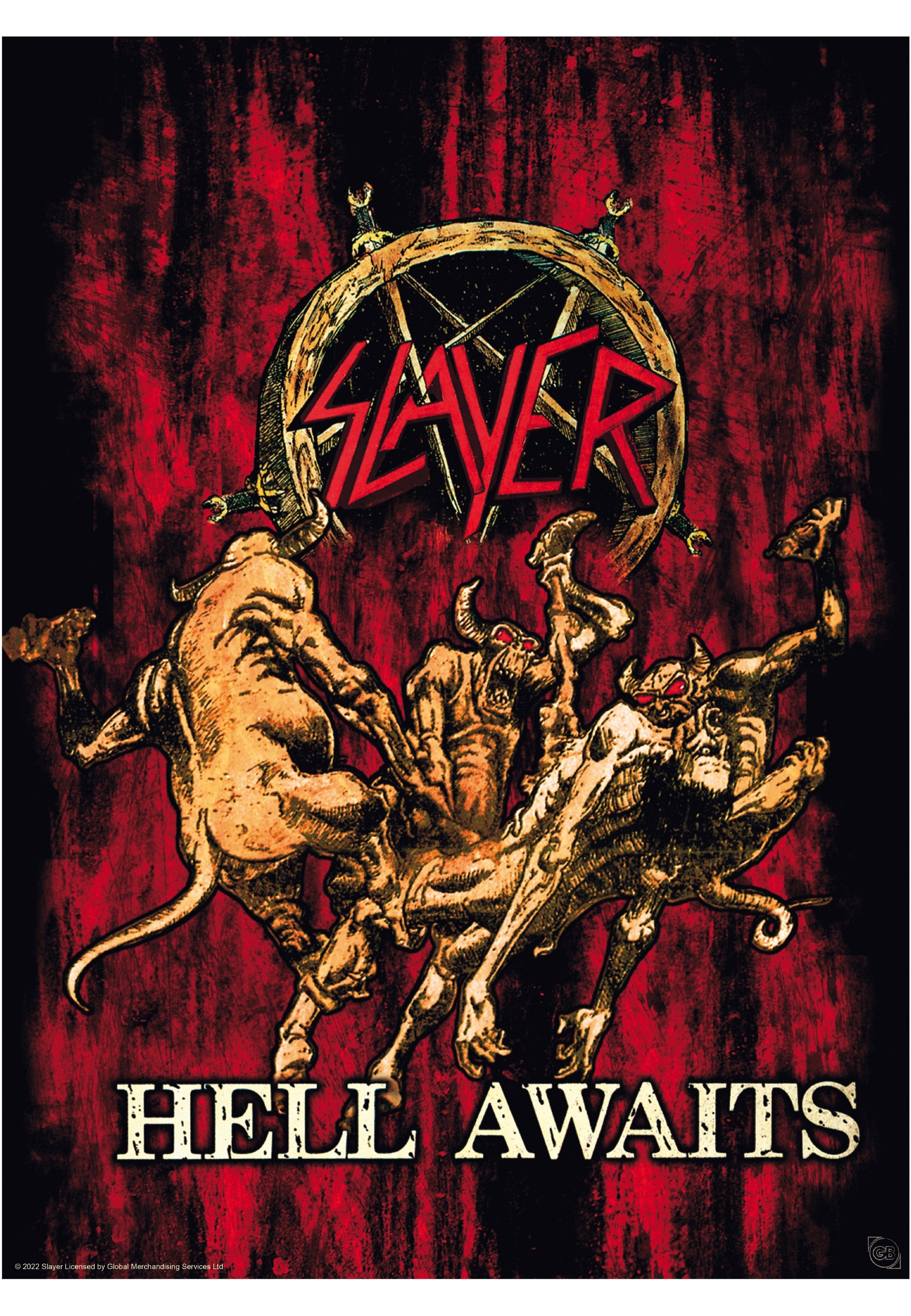 Slayer - Reign In Blood/ Hell Awaits Chibi Set - Poster | Neutral-Image