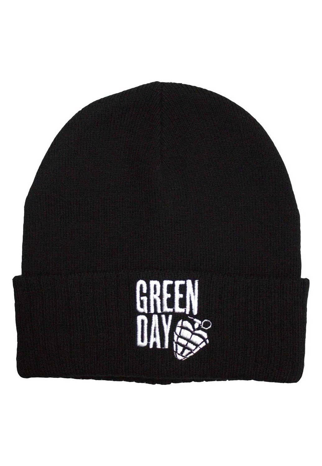 Green Day - Stacked Logo & Grenade - Beanie | Neutral-Image