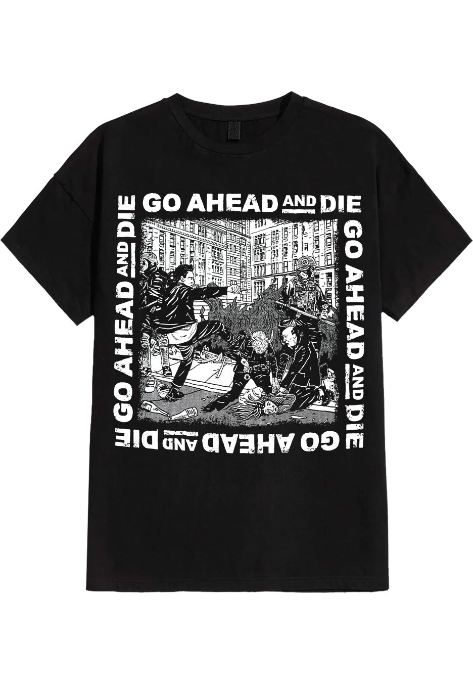 Go Ahead And Die - G.A.A.D. - T-Shirt | Neutral-Image