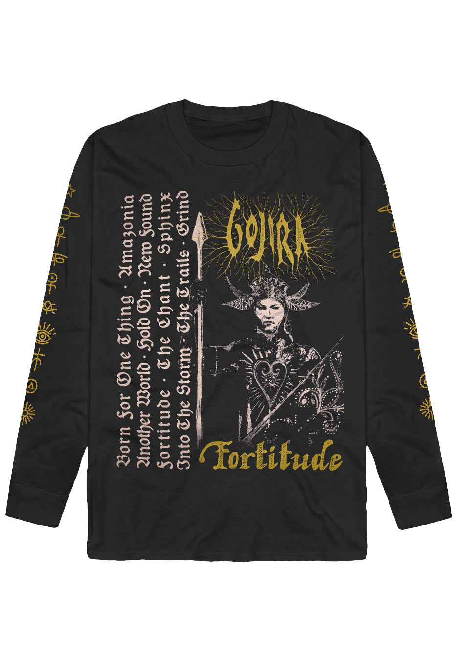 Gojira - Fortitude Tracklist - Longsleeve | Neutral-Image