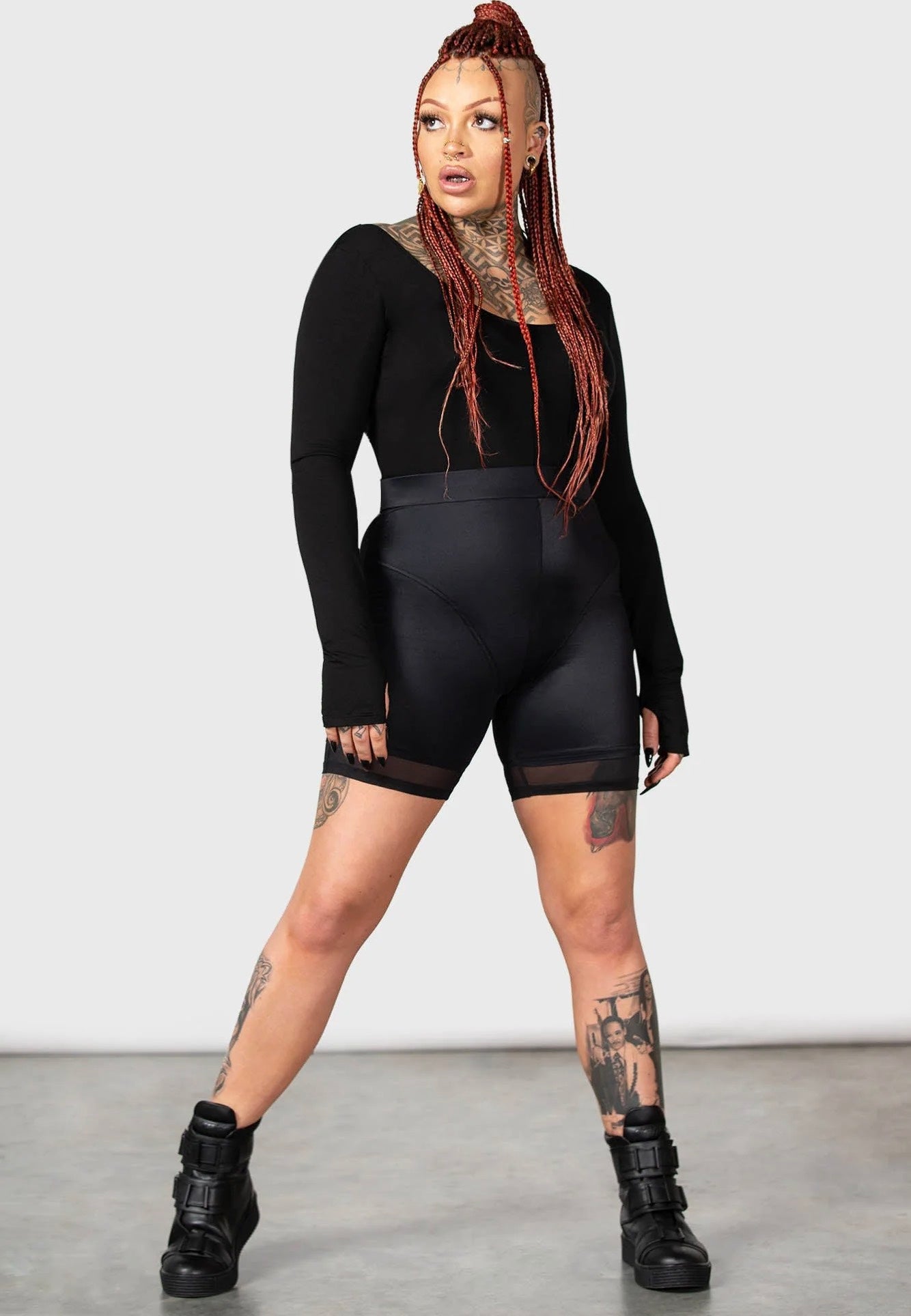 Killstar - Gothletic Black - Shorts | Women-Image