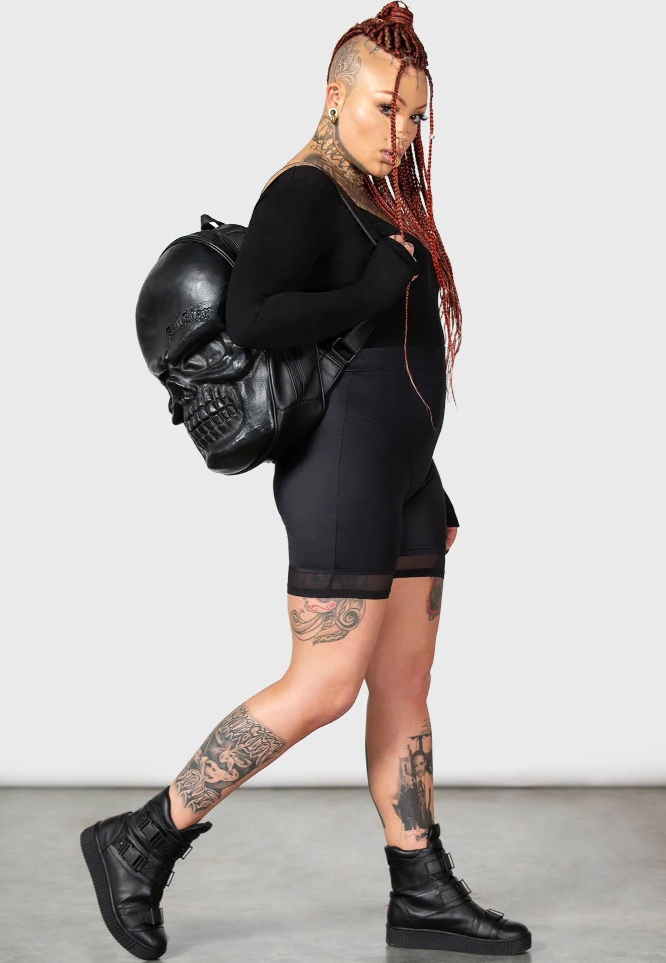 Killstar - Gothletic Black - Shorts | Women-Image