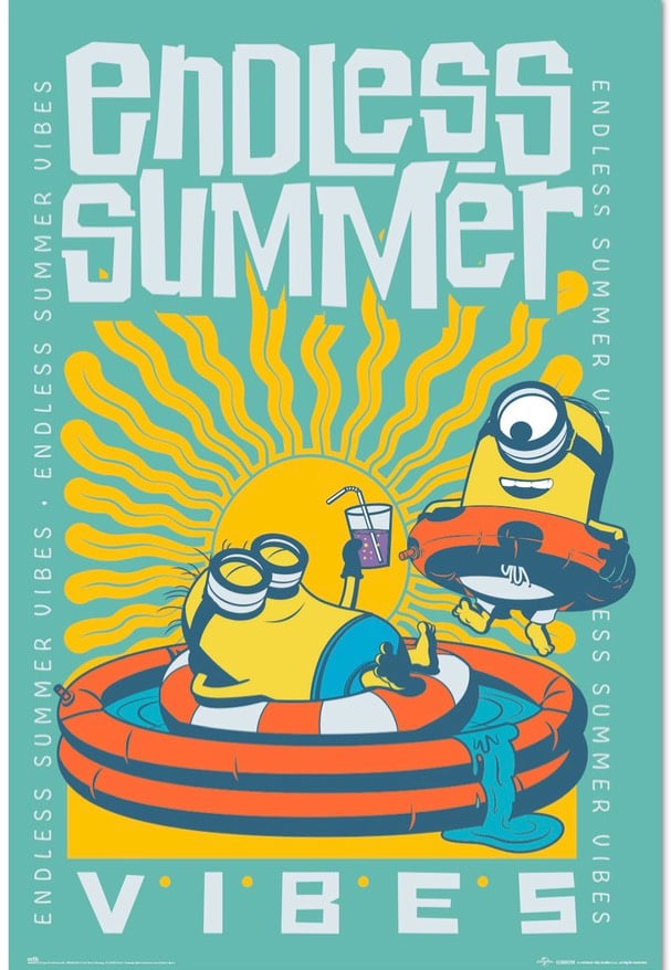 Minions - Endless Summer Vibes Maxi - Poster | Neutral-Image