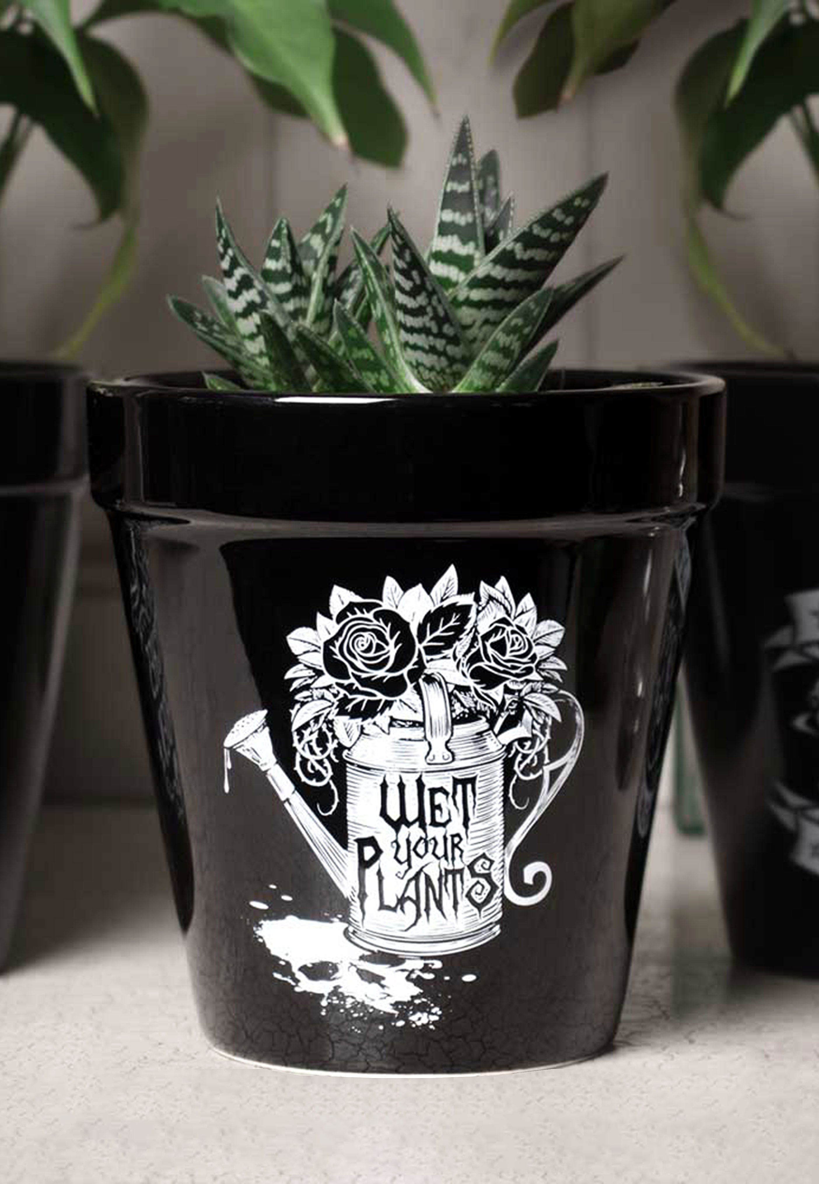 Alchemy England - Wet Your Plants - Plant Pot | Neutral-Image