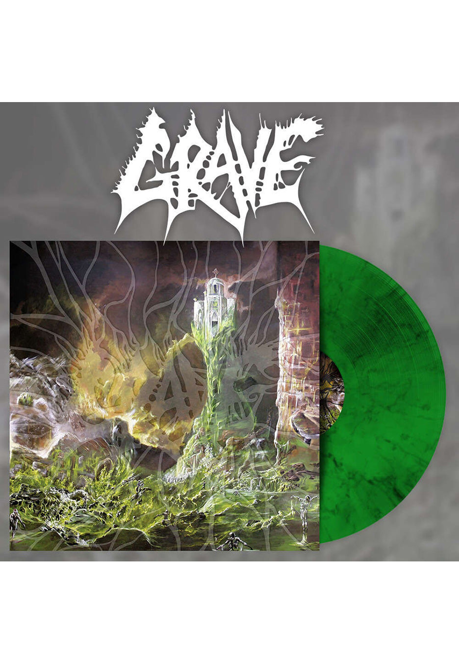 Grave - Into The Grave Green/Black - Colored Vinyl | Neutral-Image