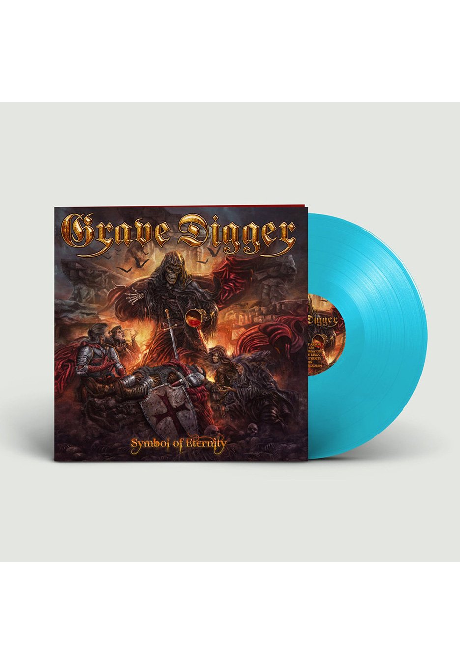 Grave Digger - Symbol Of Eternity Clear Curacao - Colored Vinyl