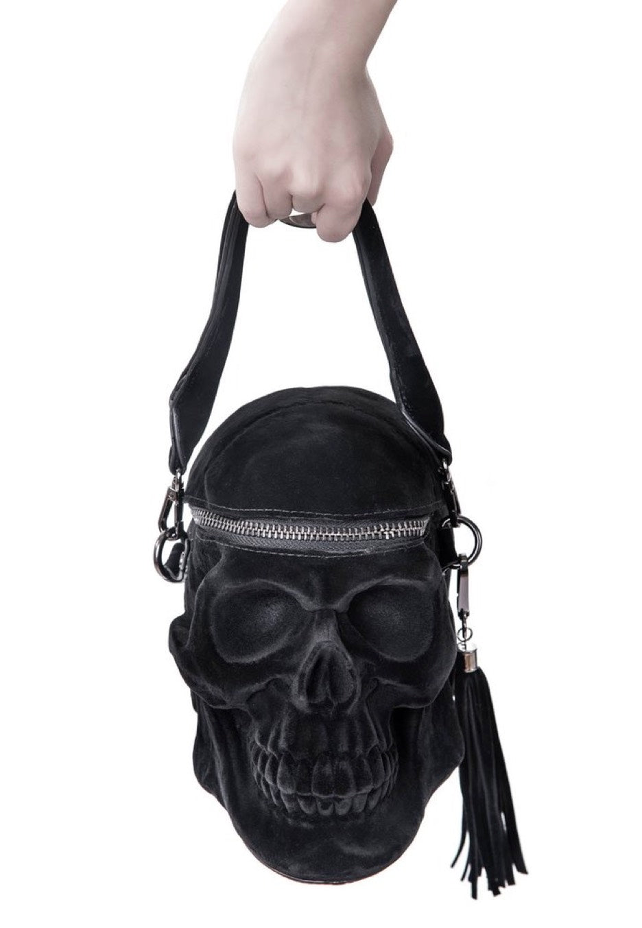 Killstar - Grave Digger Velvet Black - Bag | Neutral-Image