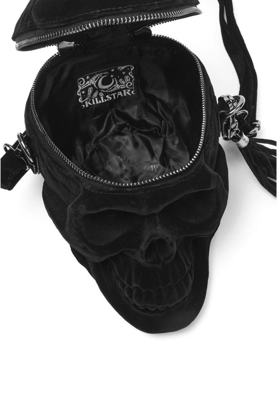 Killstar - Grave Digger Velvet Black - Bag | Neutral-Image