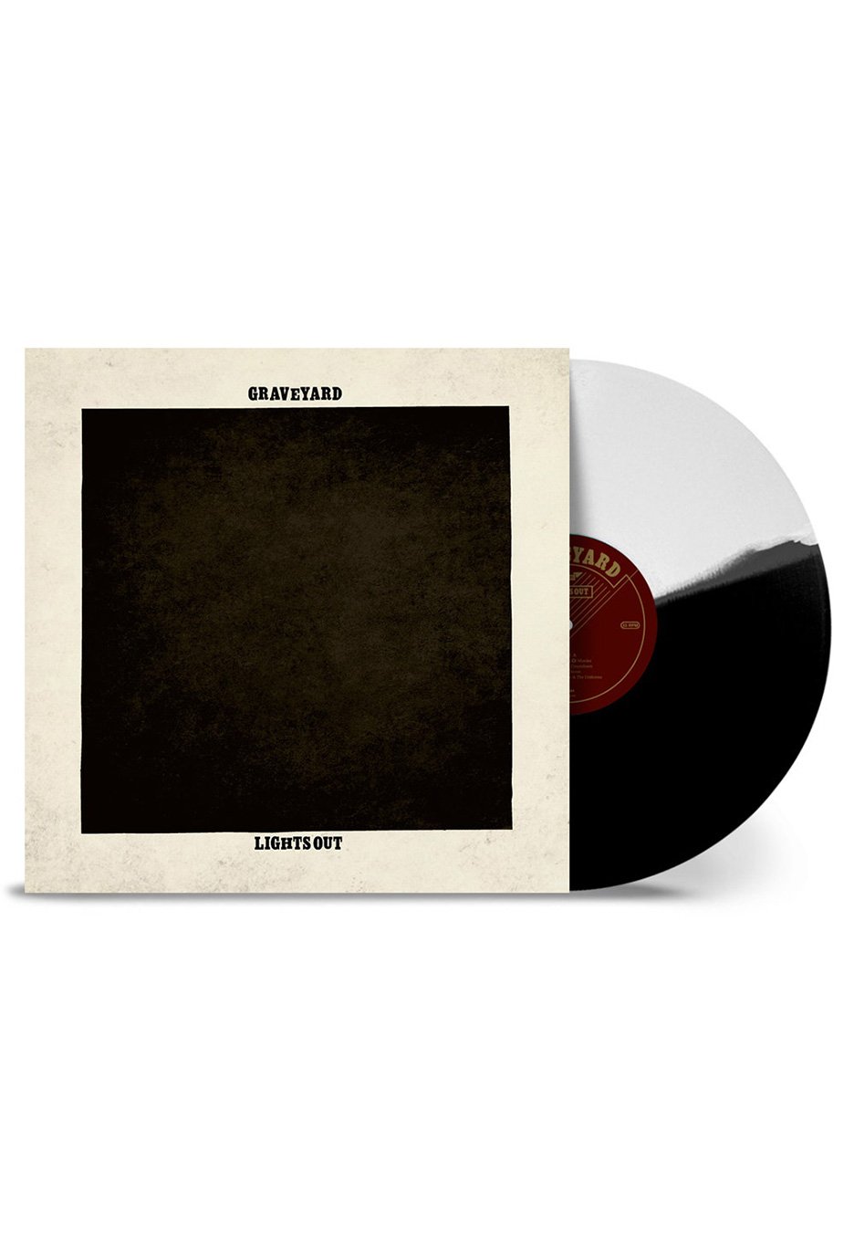 Graveyard - Lights Out Black/White Split - Colored Vinyl | Neutral-Image