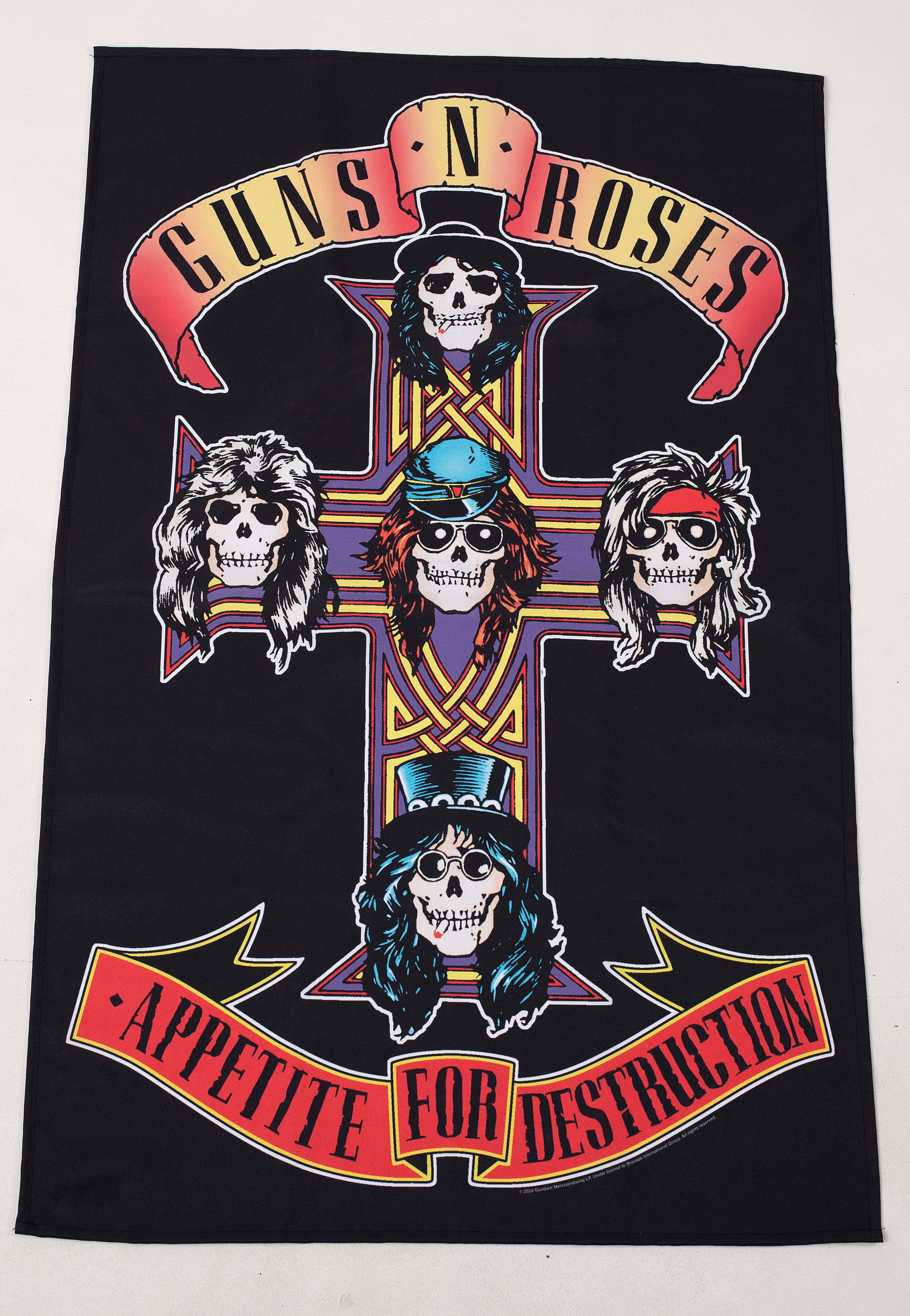 Guns N' Roses - Appetite For Destruction - Flag | Neutral-Image